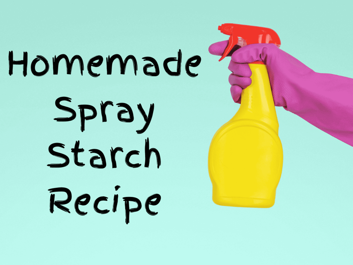 Experimenting with Homemade Spray Starches