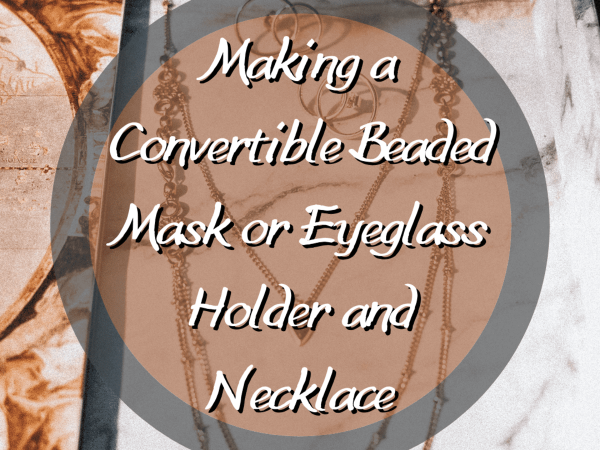 How to Make Beaded Eyeglass Holders 