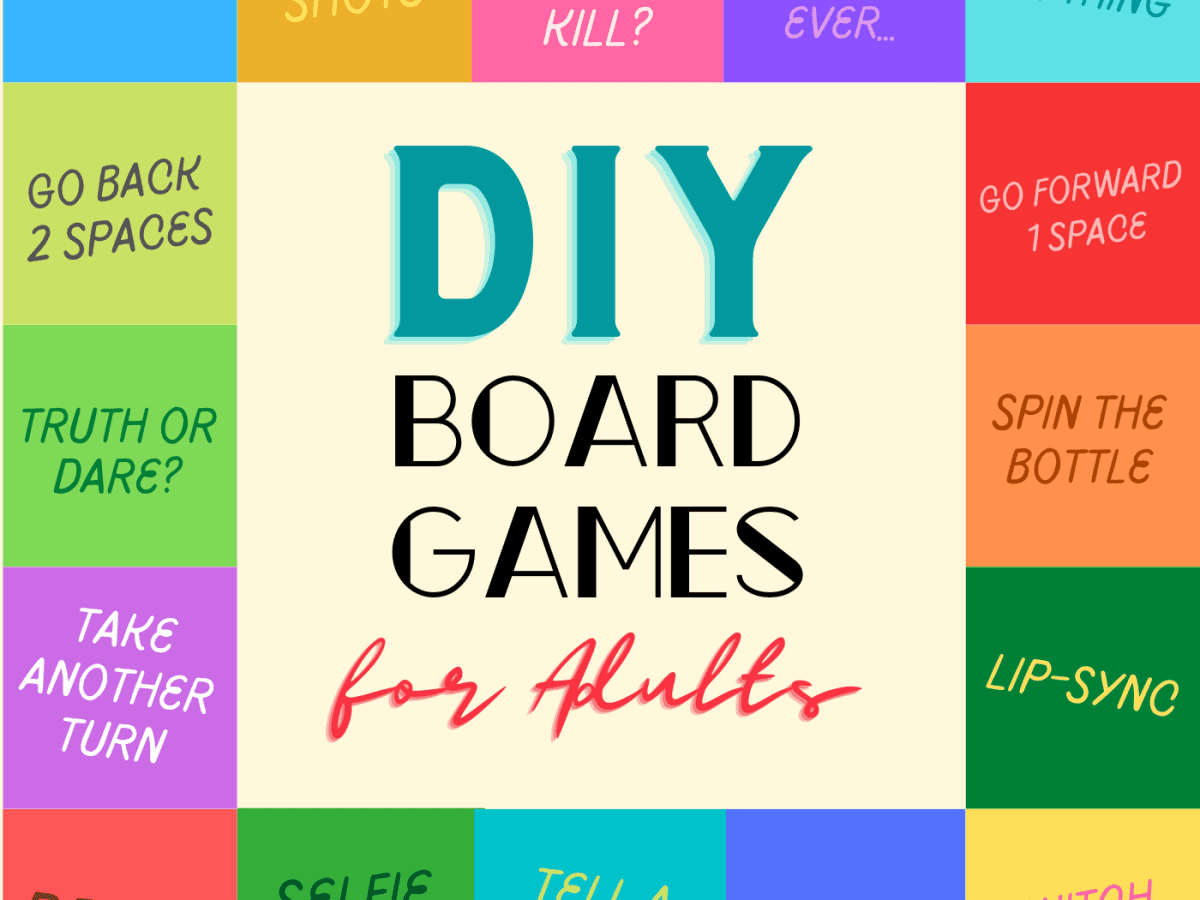 30+ DIY Board Game Ideas for Adults (Fun for Parties!) - HobbyLark