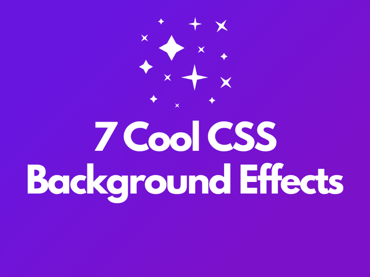 Background Image Effects Css