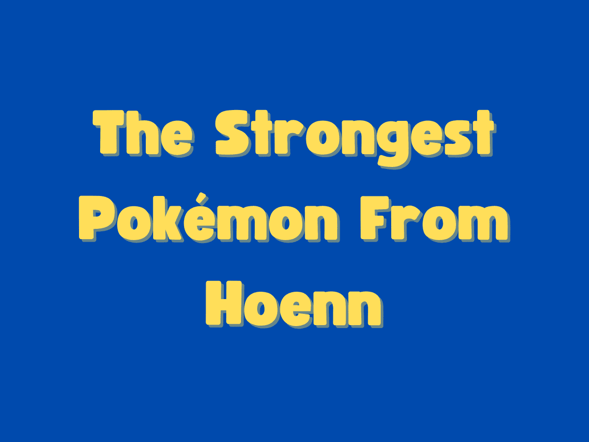 Top 5 Flying Pokemon from Hoenn