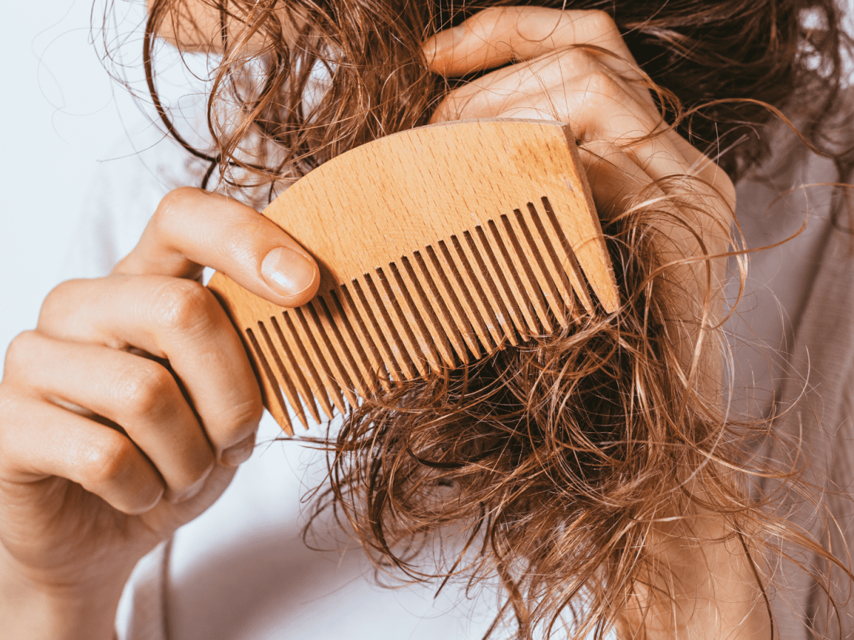 How To Untangle Hair From A Comb