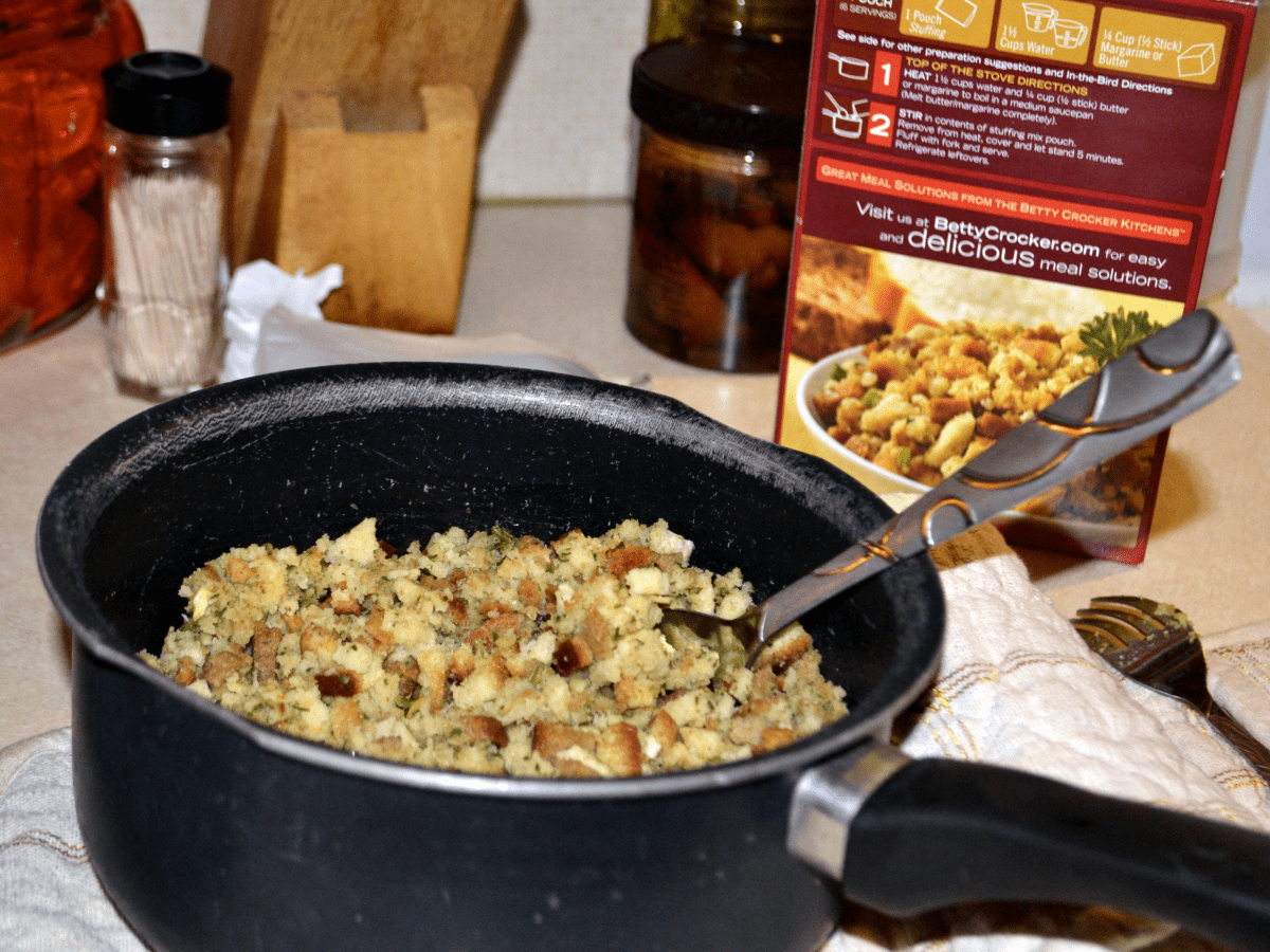 Thanksgiving Stuffing Recipe: How to Jazz Up Boxed Stuffing - Delishably