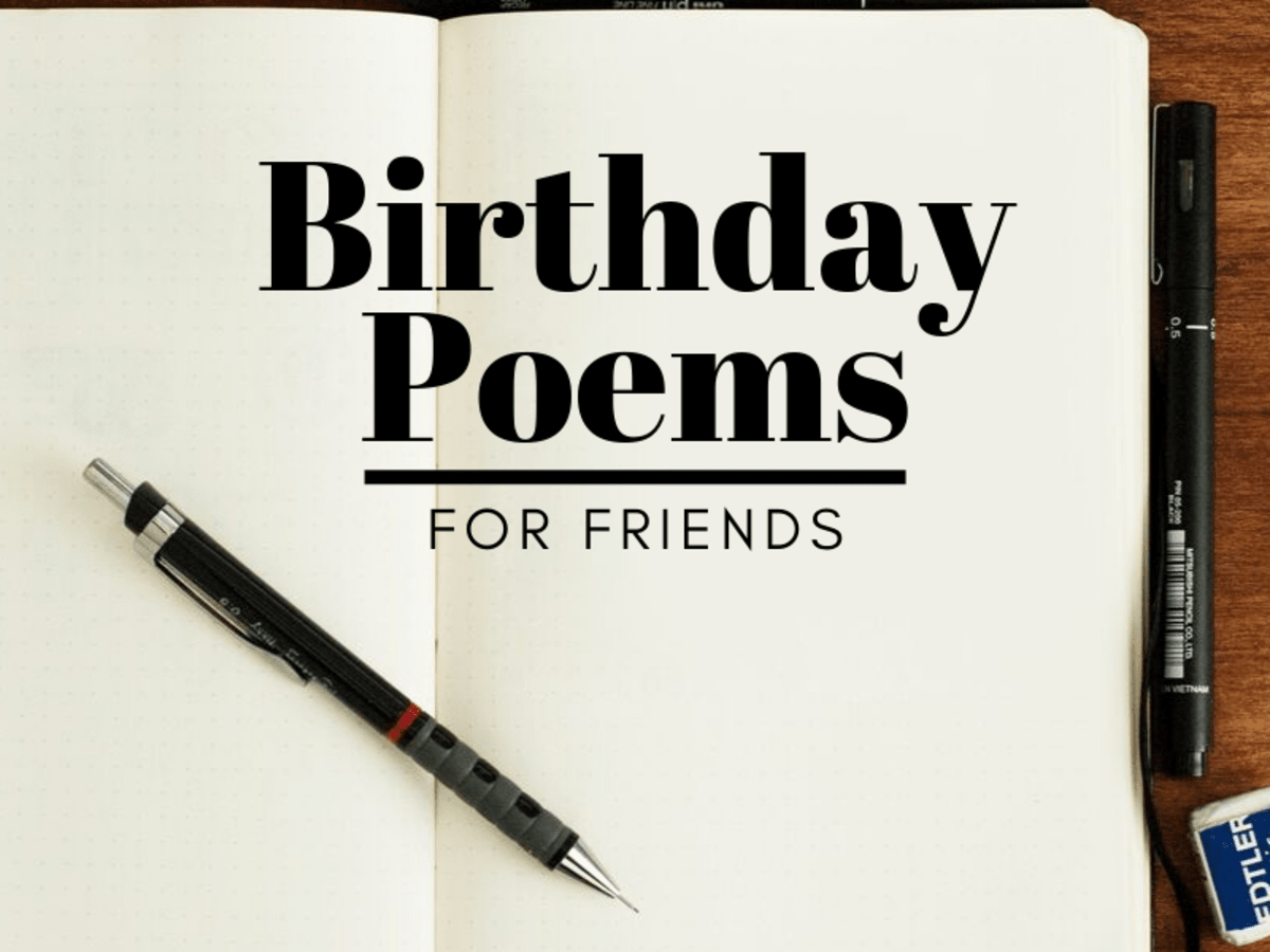 Birthday Poems For A Friend Holidappy