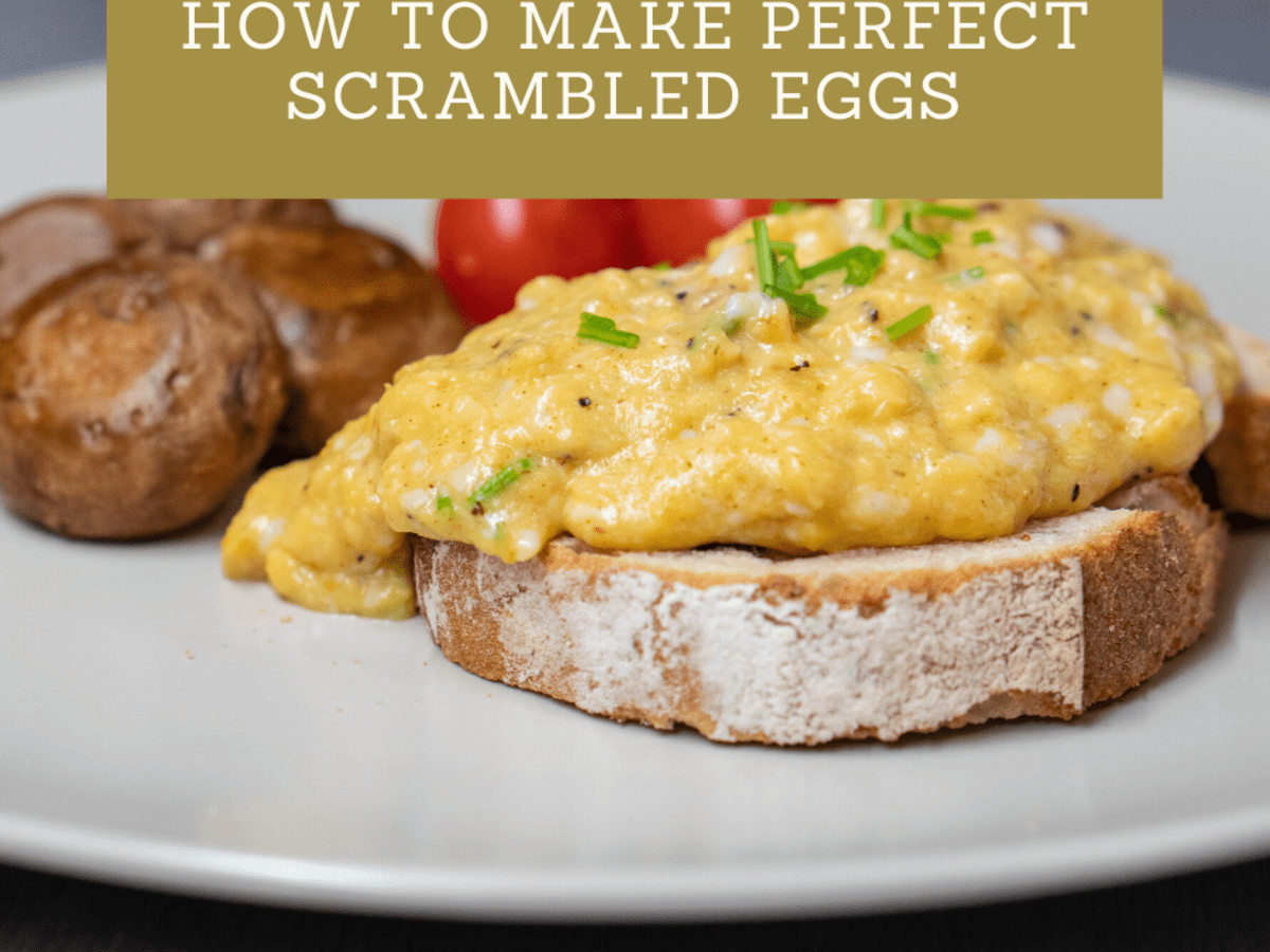 How To Make Perfect Scrambled Eggs Without A Nonstick Pan Delishably