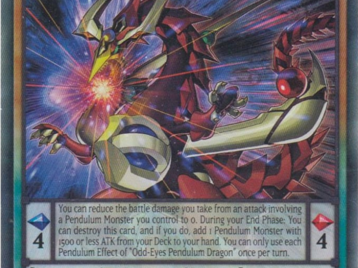 Top 10 Cards To Use With Odd Eyes Pendulum Dragon In Yu Gi Oh Hobbylark Games And Hobbies