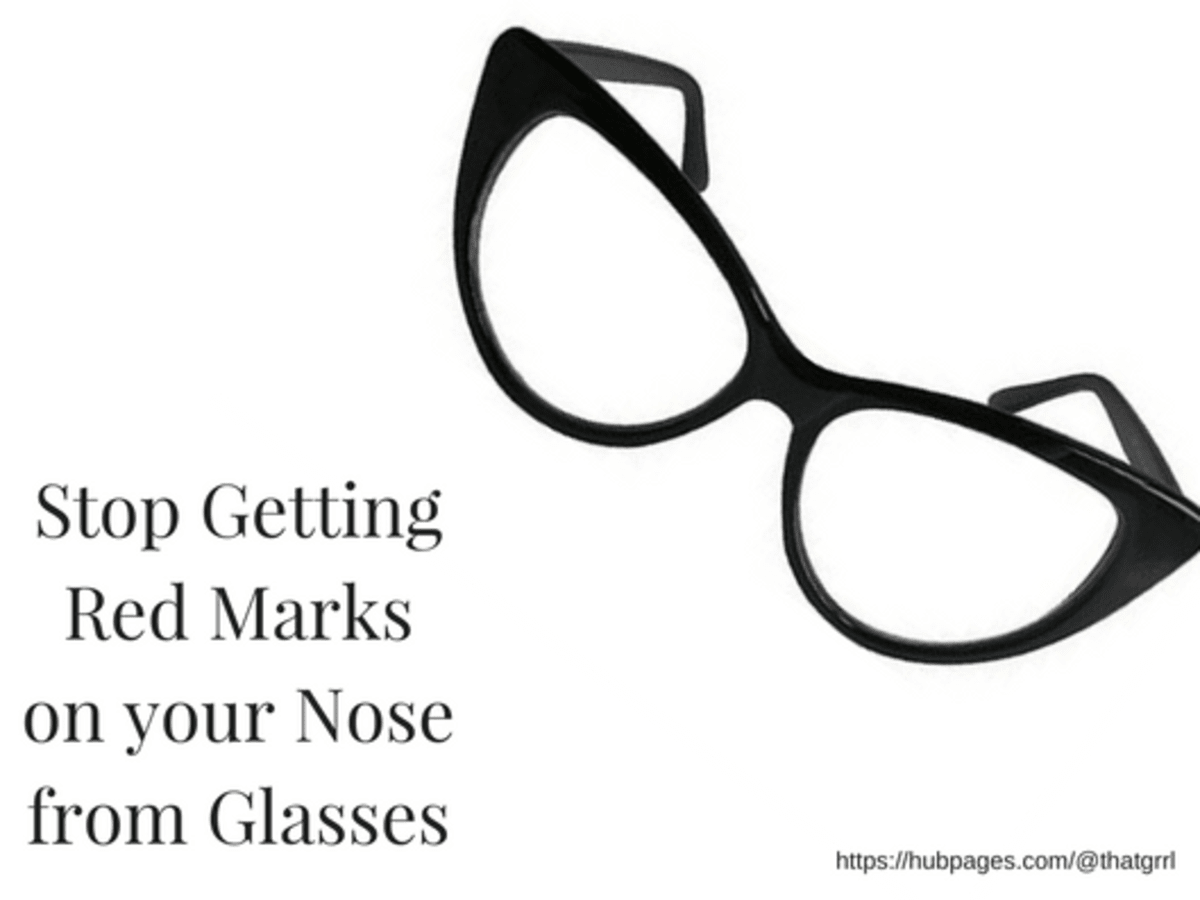 Stop Getting Red Marks On Your Nose From Glasses Hubpages