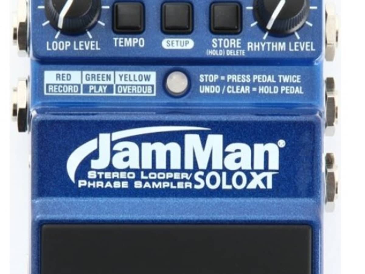 DigiTech JamMan Solo XT Phrase Sampler/Looper Pedal Review - Spinditty