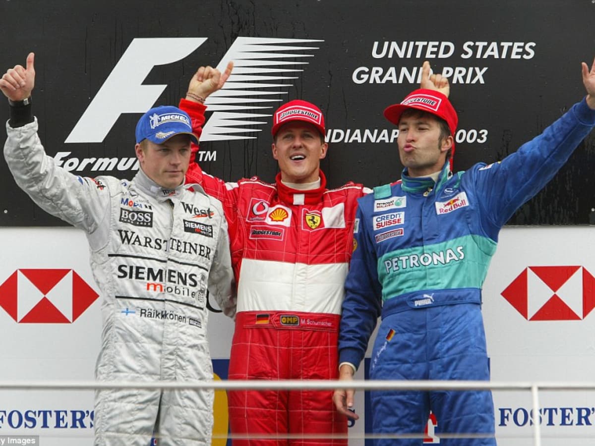 MICHAEL SCHUMACHER ピンズ The 2003 United States GP: Michael Schumacher's 70th Win