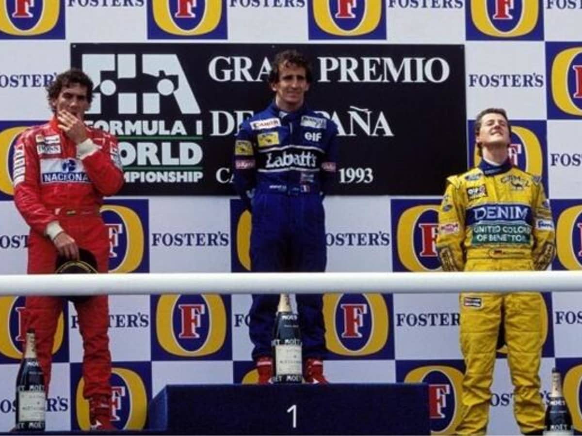 The 1993 Spanish GP: Three Legends - Prost, Senna and Schumacher 