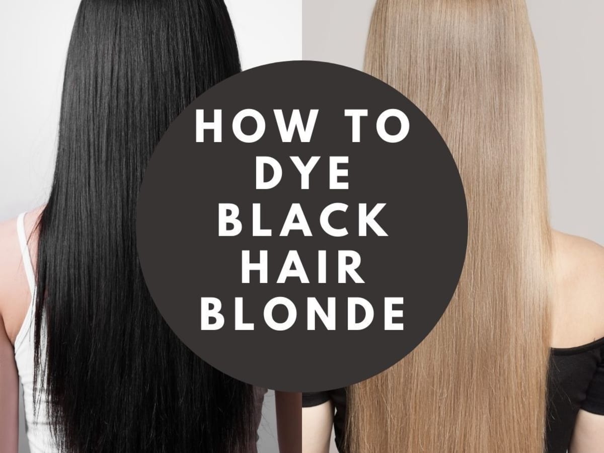 going blonde after black box dye