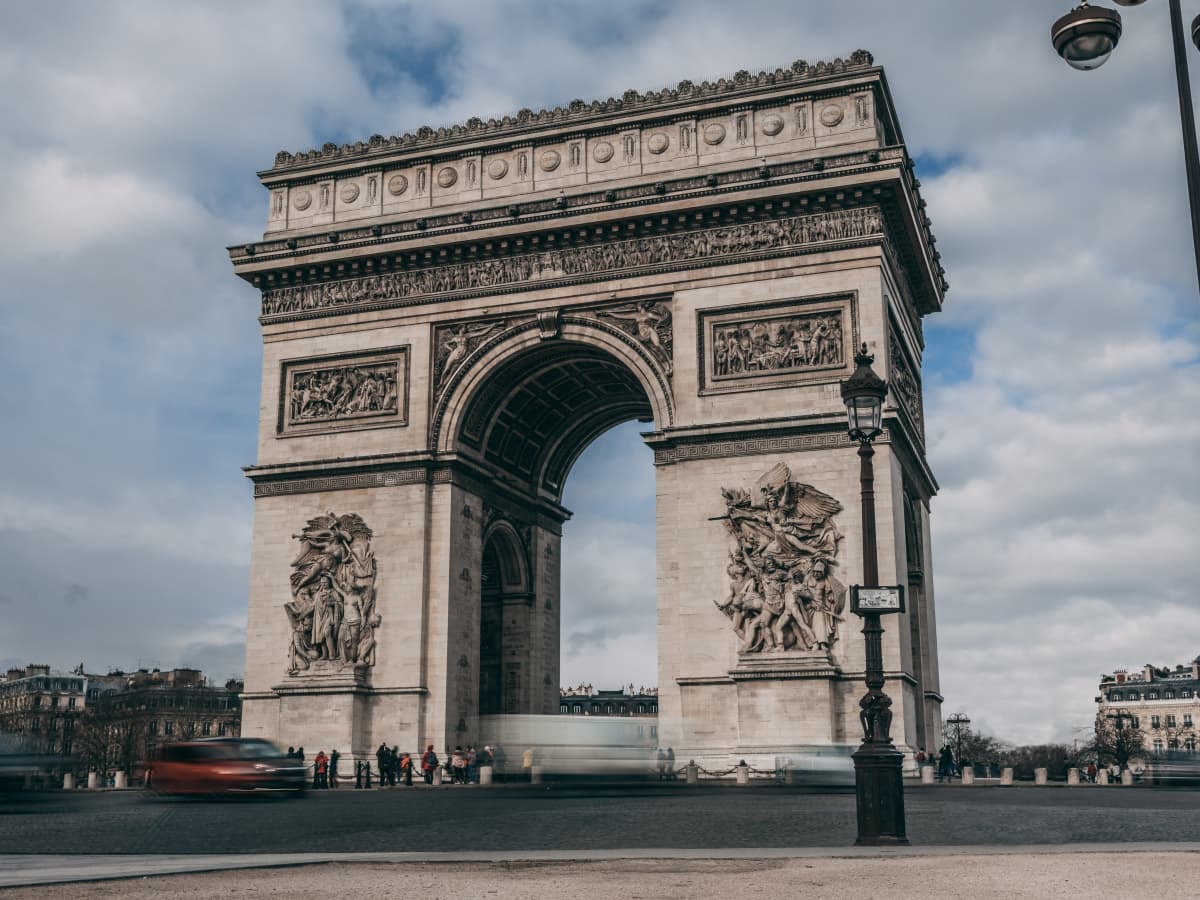 Arc de Triomphe & Spokes of the Champs Elysees Photos - HubPages