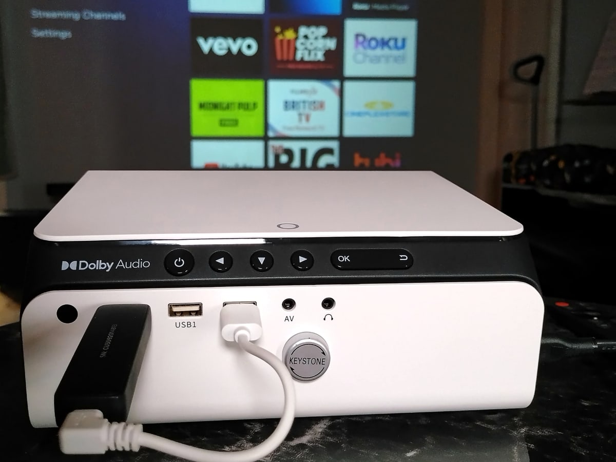 Review of the Vankyo Leisure 495W Projector With a Green Mind