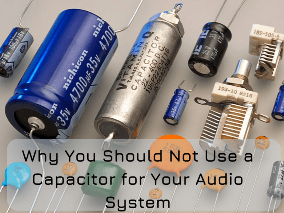 how to hook up a capacitor to a car stereo