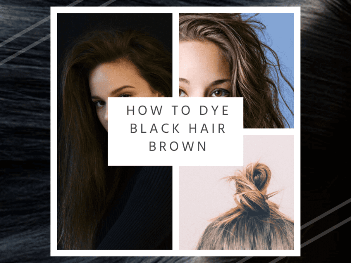 how to dye dark hair a light color