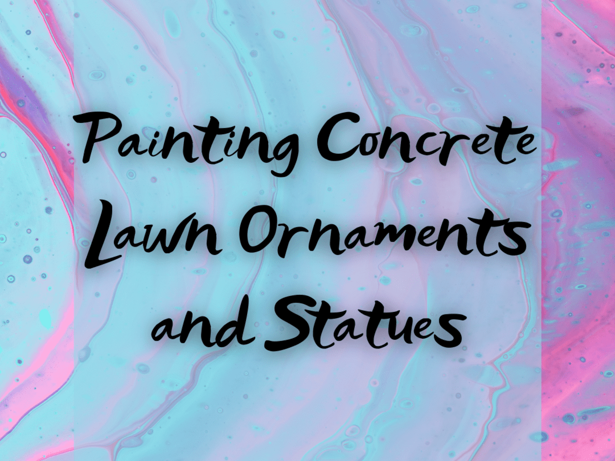 How to Paint Concrete Statues FeltMagnet