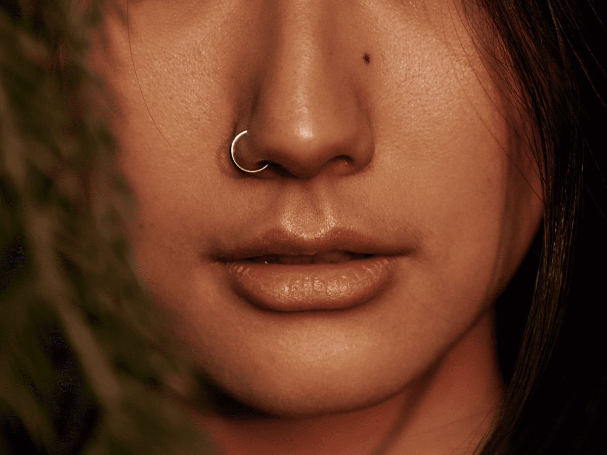 Healing of hot sale nose piercing