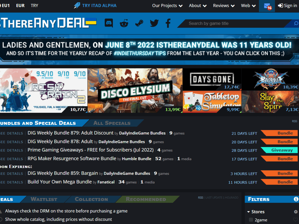 Best websites to buy games discount