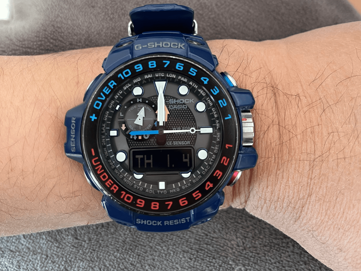 Casio g store shock black ops