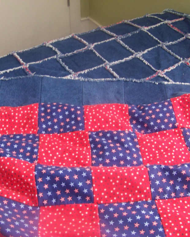 How to Make "Shag" Rag Rugs