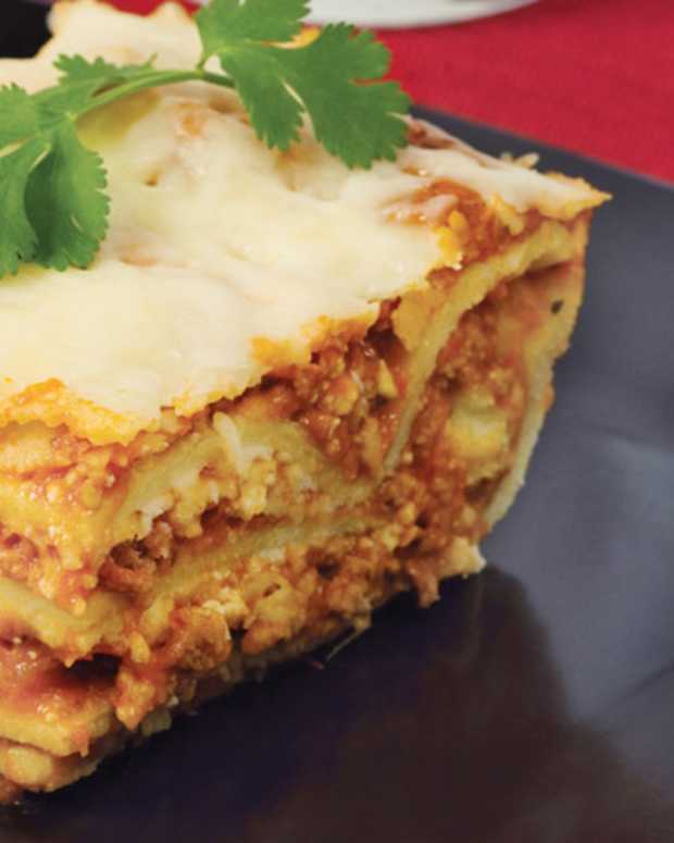 Easy Cheesy Party Lasagna Recipe Delishably