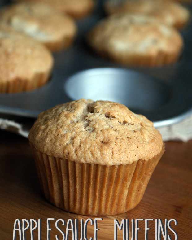 Easy Applesauce Muffins Delishably