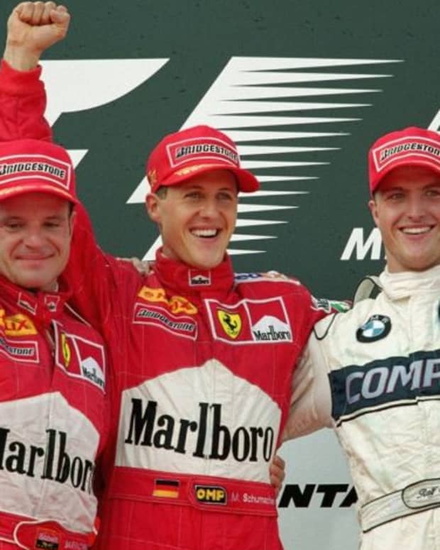 2000年 - 澳大利亚GP-Michael-Schumachers-36-Career赢家