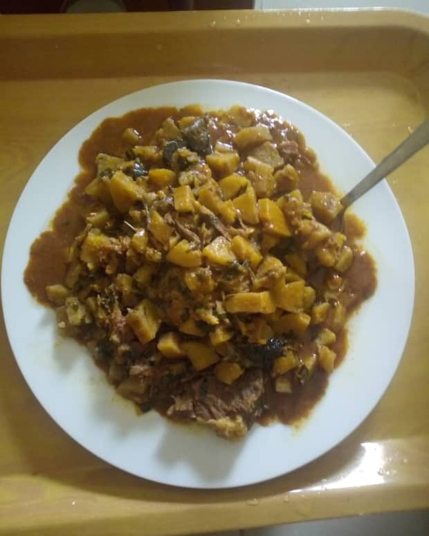 how-to-prepare-plantain-pottage-with-unripe-plantain