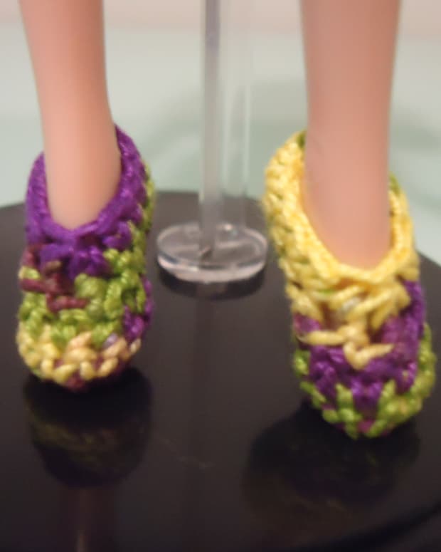 barbie-ballet-flats-free-crochet-pattern