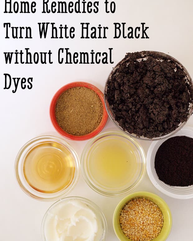 how-to-make-white-hair-black-without-dye