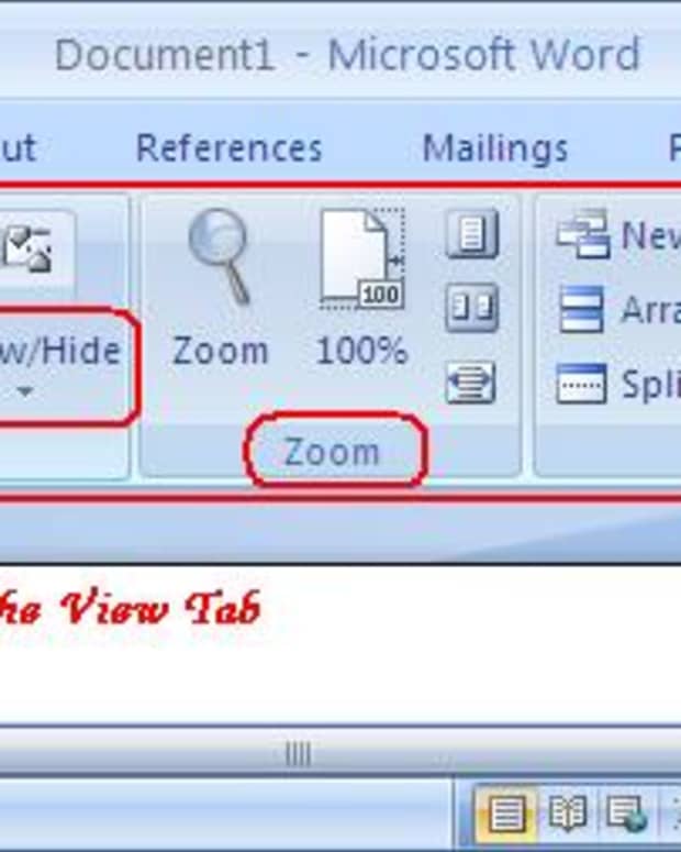 using-the-view-tab-of-microsoft-office-word-2007