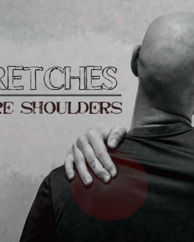 cure-sore-shoulder-blades-with-stretches