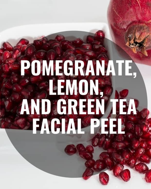 pomegranate-lemon-and-green-tea-facial-peel