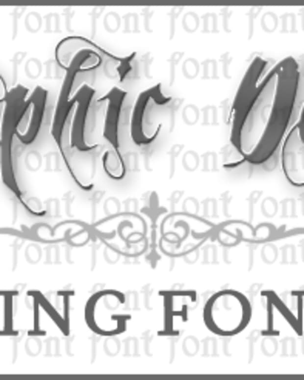 graphic-design-using-fonts