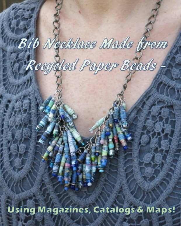 diy-jewelry-craft-how-to-make-a-bib-necklace-using-recycled-beads-made-from-magazines-catalogs-and-maps