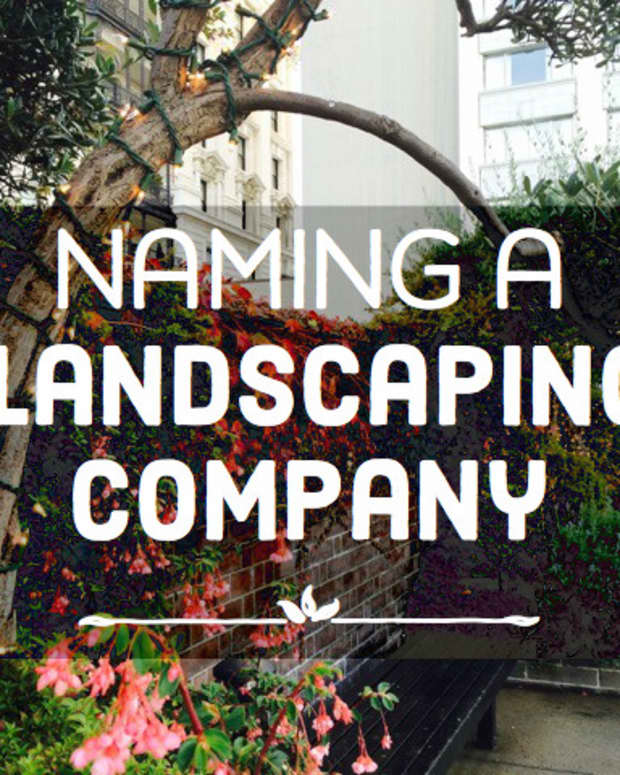 50 Creative Craft Business Names, Funny Landscape Company Names