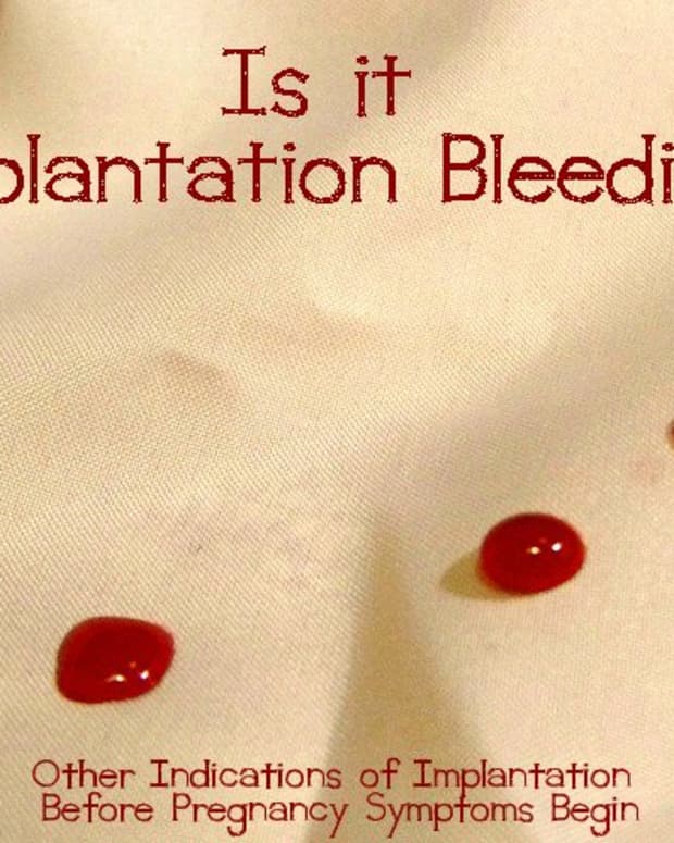 Implantation the what last longest is bleeding can How long