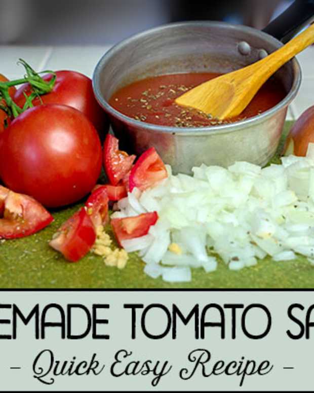 Easy Homemade Tomato Sauce Using Canned Tomatoes Delishably