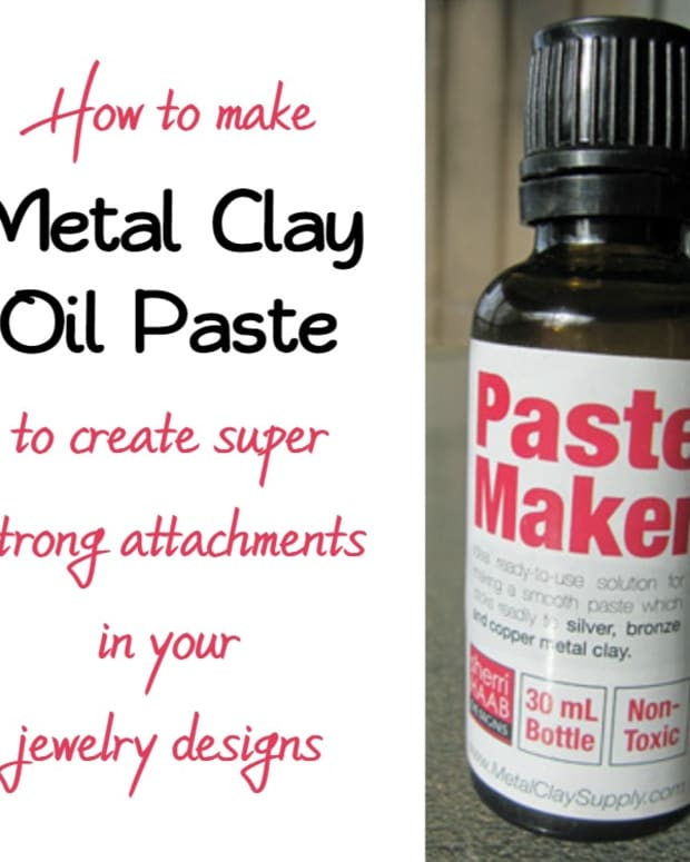 making-pmc-silver-metal-clay-oil-paste