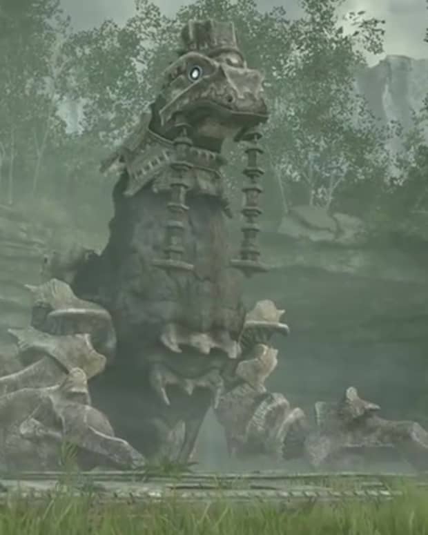 Shadow of the Colossus PS4 4th Colossus Gameplay Walkthrough