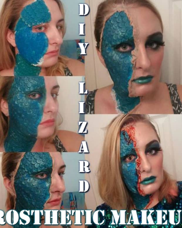 makeup-diy-special-effects-lizard-mystique-prosthetic