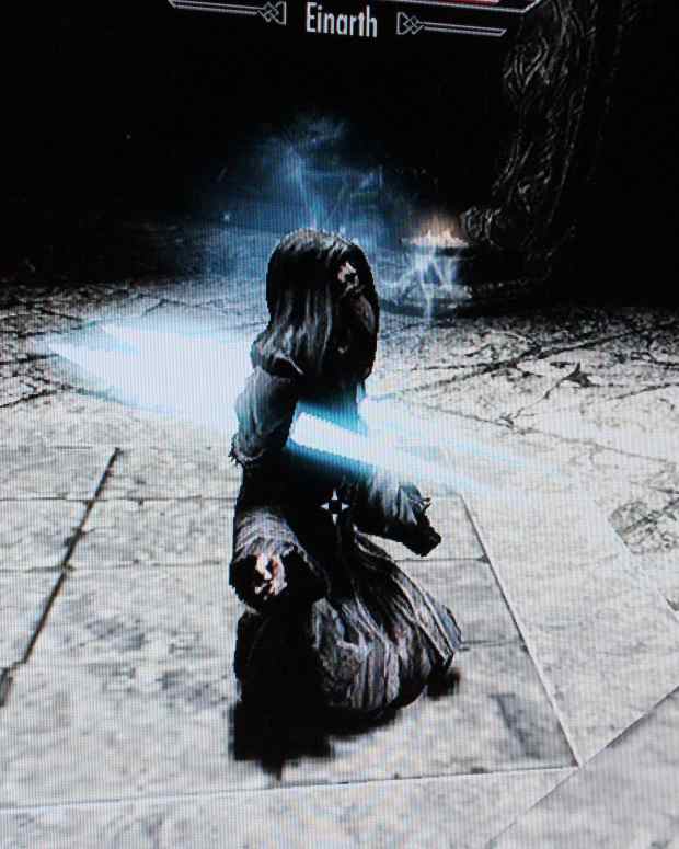 "Skyrim" Skill Training How to Train Smithing LevelSkip