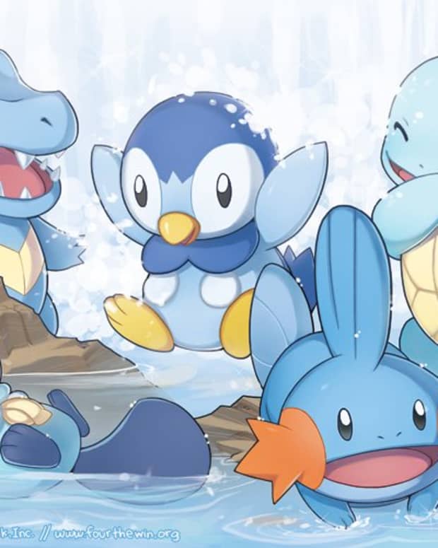 Top 6 Water Starters in 