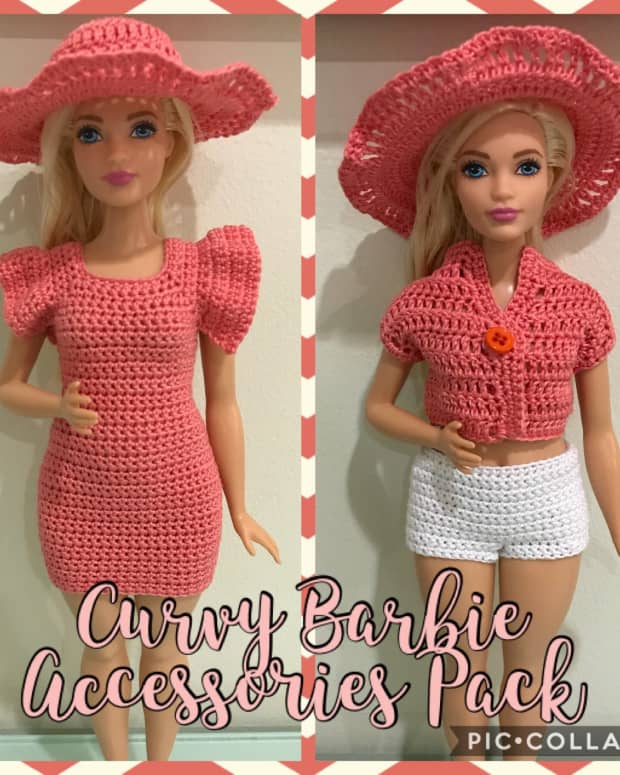 Barbie Backpack and Berry-Stitched Shrug (Free Crochet Pattern