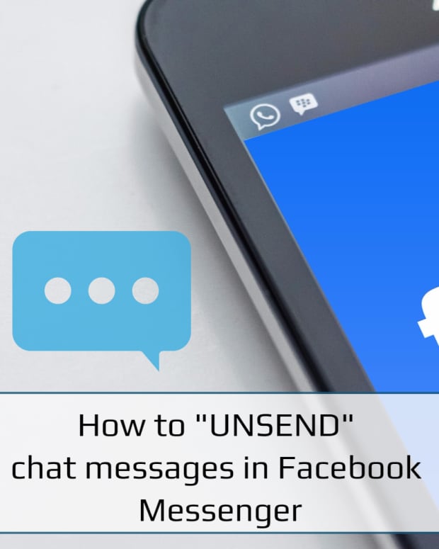 如何在facebook messenger中取消发送邮件