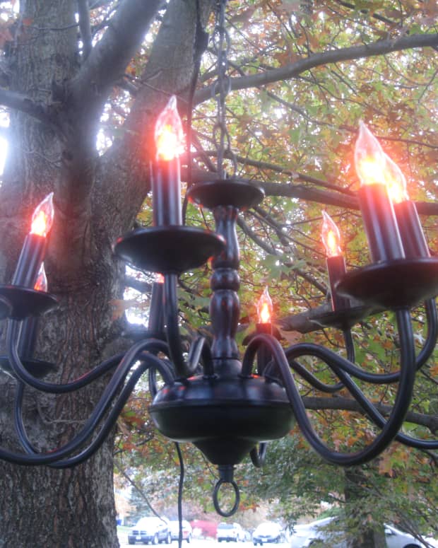 how-to-turn-an-old-light-fixture-into-a-halloween-chandelier