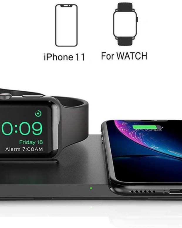 SENO-2-IN-1-IN-1无线充电垫 -  Apple-Watch-iphone-11