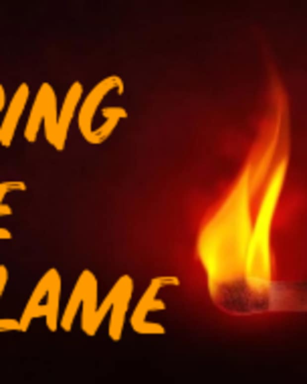 Poem Keep the Fire Burning LetterPile