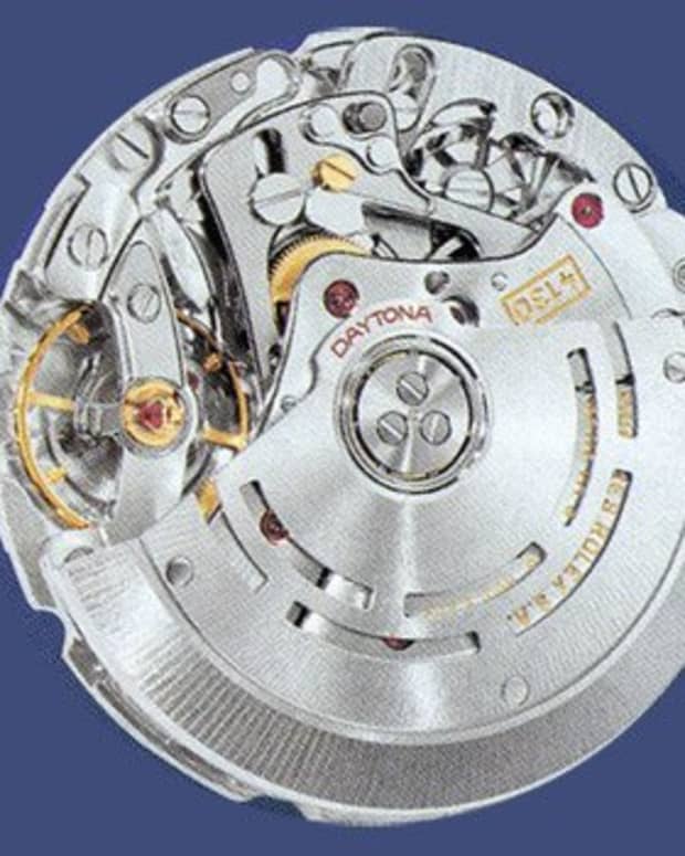 Rolex 4130 movement, used in the Daytona since 2000