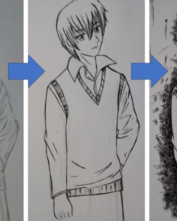 how to draw manga school clothes